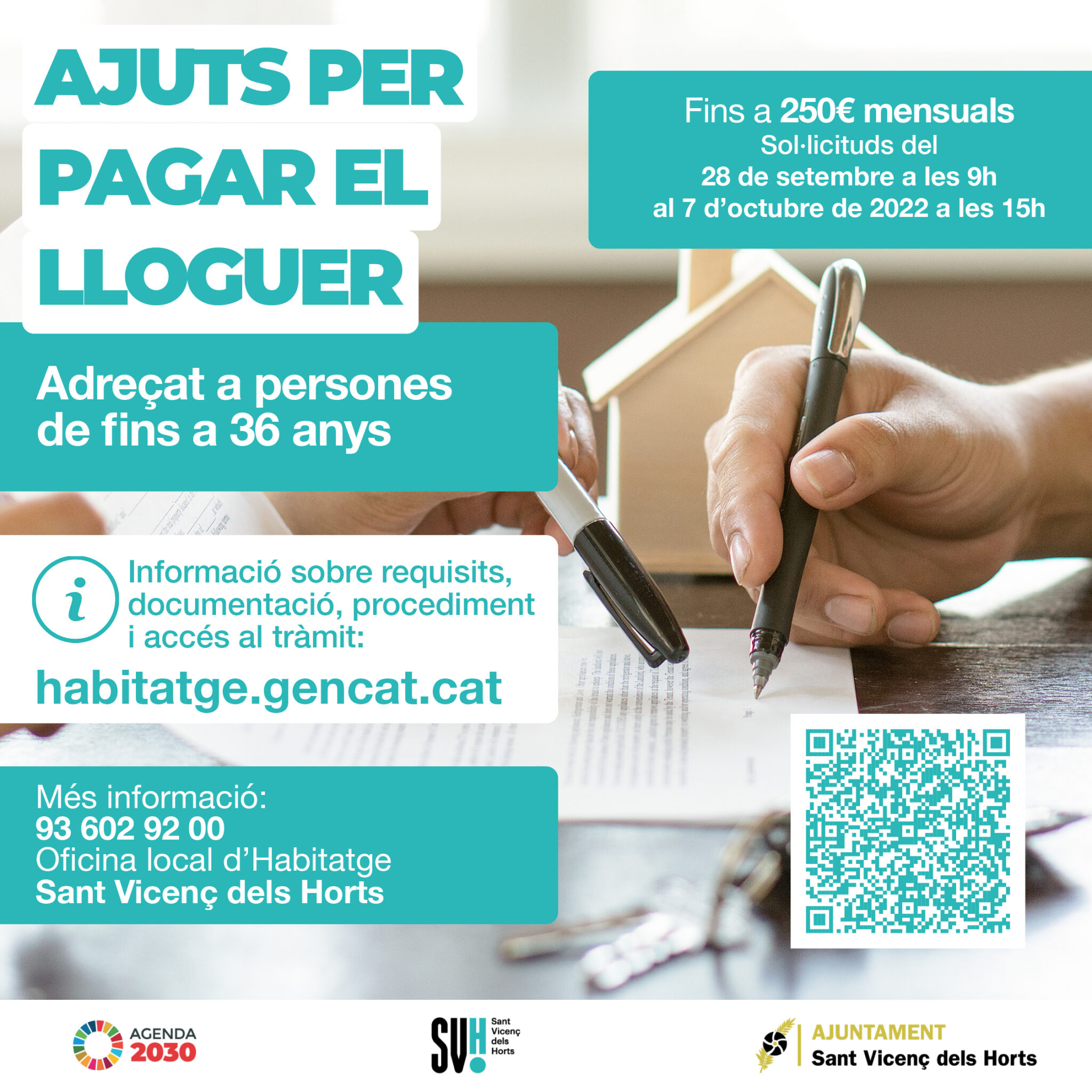 Nous Ajuts Al Pagament Del Lloguer Per A Joves De Fins A 36 Anys Sant 