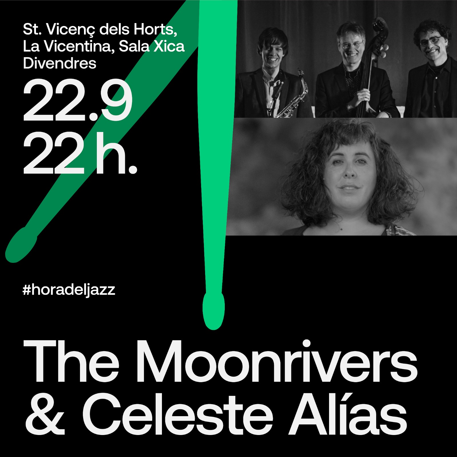 Concert The Moonrivers i Celeste Alías