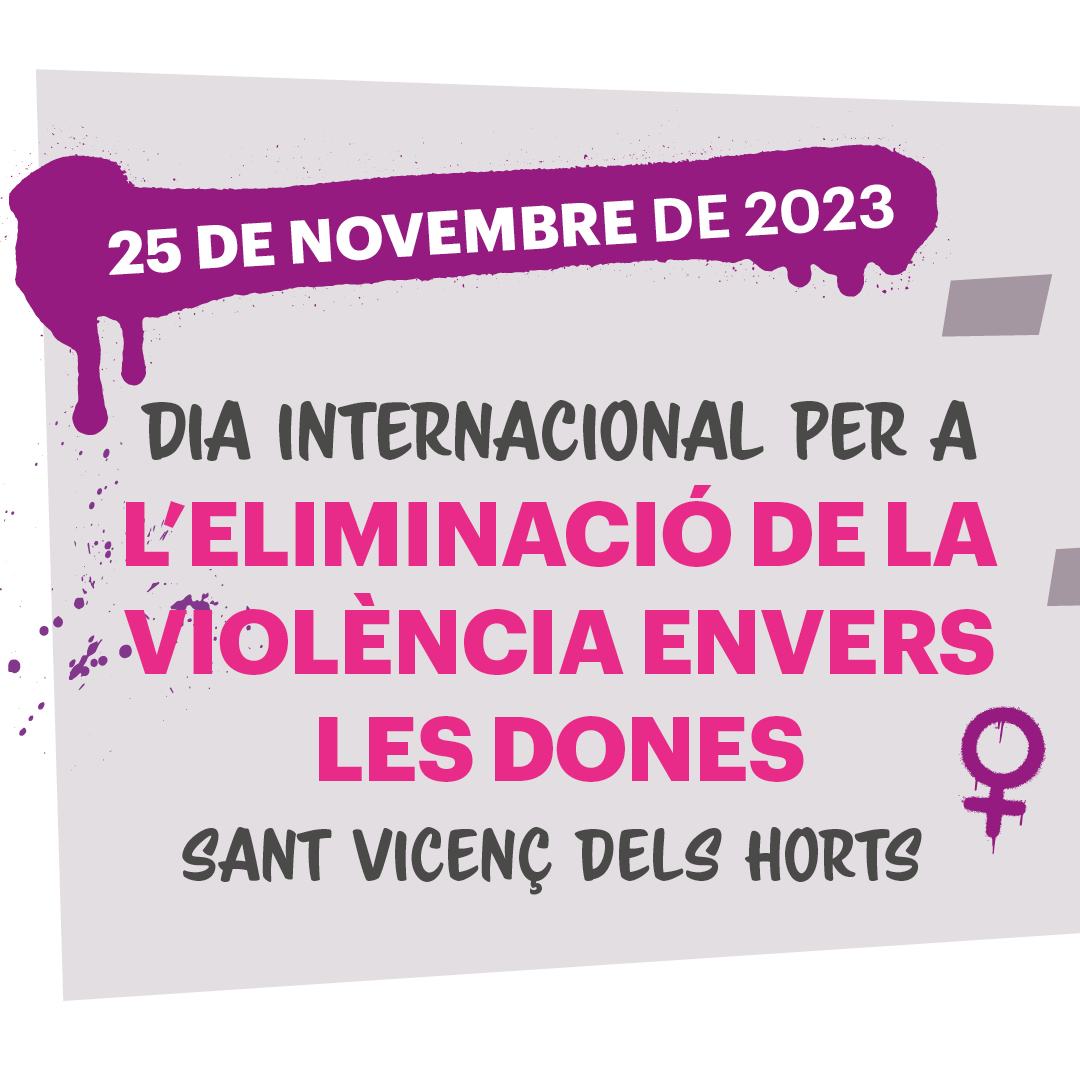 25N Dia internacional per a l'eliminació de la violència envers les dones
