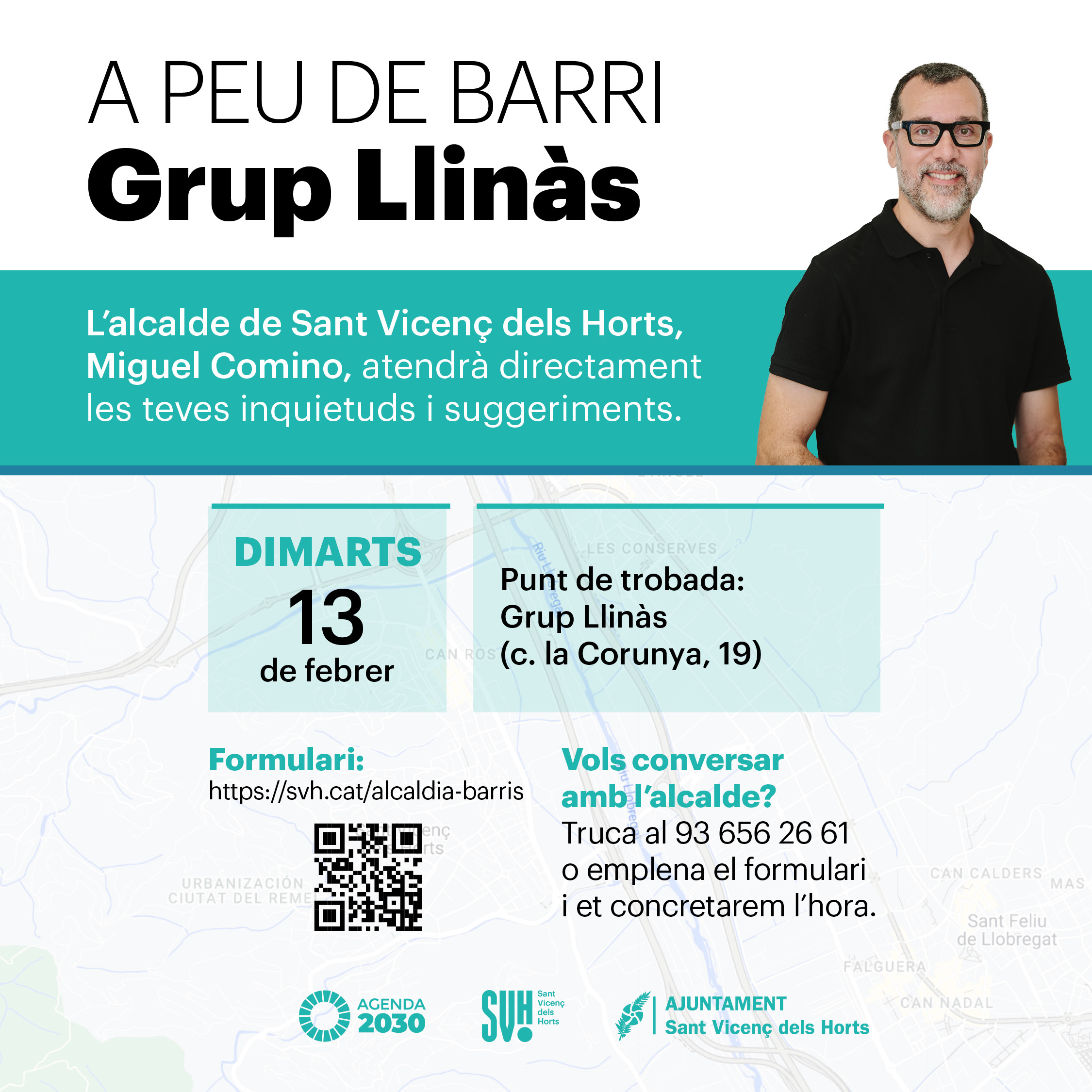 A peu de barri grup llinàs